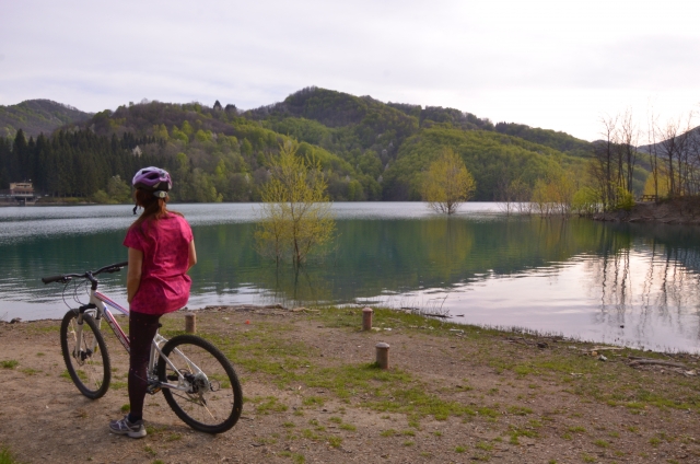 Percoso sul lago
